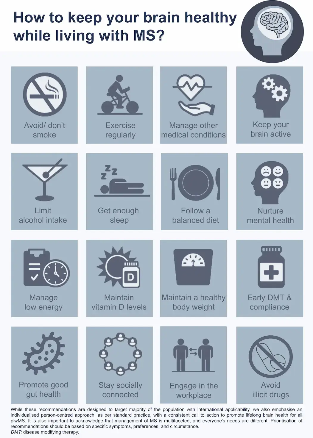 16 Ways To Improve Brain Health in MS