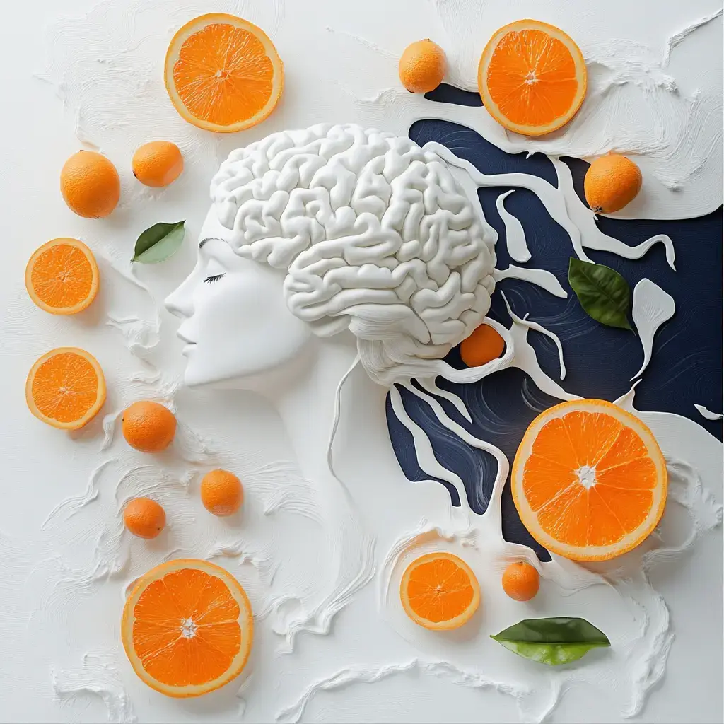 Illustration of Lifestyle Changes to Improve Brain Health in MS